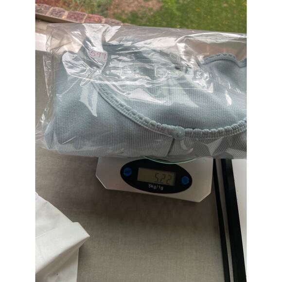 J.Crew Fine rib crochet-trim cardigan NWOT womens light blue size medium - Picture 10 of 11